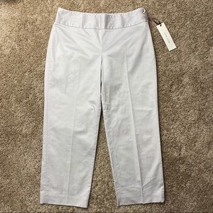 White House Black Market Legacy Capri 6 Silver